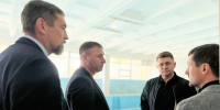 Губернатор посетил сегодня строительную площадку спортшколы олимпийского резерва №3 в Белгороде - Сетевое издание Ровеньская нива