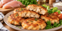 Куриное филе режу мелкими кубиками, а не отбиваю: сочные котлеты готовы за считаные минуты - ProKazan.Ru