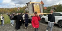 В деревне Фёдора Конюхова заложили камень в основание нового храма - ГТРК