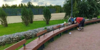 В Стрельнинской бухте обновляют спортивные и детские площадки - Spbdnevnik.ru