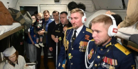 Жители Астрахани встретили «Поезд Победы» - Астрахань 24
