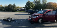 Женщина на иномарке сбила парня на мопеде, не уступив дорогу на воронежской трассе - TV-Gubernia.Ru