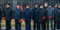 Офицеры СУ СК России по Мурманской области приняли участие в торжественной церемонии захоронения останков советских воинов, погибших в годы Великой Отечественной войны - Следственный комитет