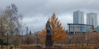 Сквер Татищева осень погода - Новый Компаньон