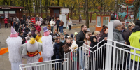 Более 2 000 вологжан прокатились на новом колесе обозрения в парке Ветеранов - Вологда.РФ