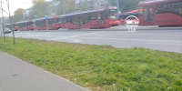 Движение трамваев было заблокировано более часа из-за ДТП на Сибирском тракте в Казани - Новости Зеленодольска