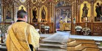 В Серафимо-Дивеевском монастыре богослужения совершил архиепископ Новогрудский и Слонимский Гурий - Свято-Троицкий Серафимо-Дивеевский монастырь