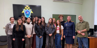Представитель следственного управления встретилась с будущими журналистами - Следственный комитет