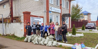 Мензелинцы собрали более 20 мешков мусора на экосубботнике - Мензеля