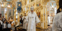 В Курске митрополит Герман освятил Покровский храм на проспекте Хрущева - Курские Известия