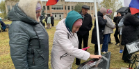 В Салаушах открылась Аллея героев - Агрызские вести