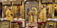 Епископ Ремезиянский Стефан возглавил Божественную литургию на Сербском подворье в Москве (фото) - Подворье Сербской Православной Церкви