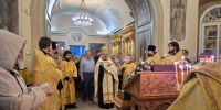Всенощное бдение в канун дня святителя Иоанна Шанхайского - Храм св. вмц. Екатерины