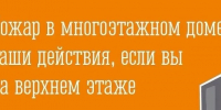 Что делать, если пожар на нижних этажах, а вы – на верхнем? - Министерство региональной безопасности