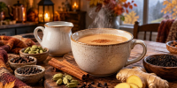 Пряный чай с молоком и корицей: согревающая масала для октябрьского вечера - Prochepetsk.ru