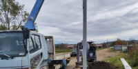 В северной части Хасанского округа продолжаются плановые работы по техническому обслуживанию уличного освещения. - Хасанский район