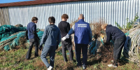 В Находке прошёл субботник в поддержку пограничников - Единая Россия