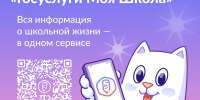 рекламный баннер сервиса «Госуслуги Моя Школа», Изображение. - Правительство Челябинской области