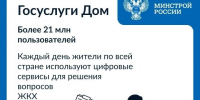 «Госуслуги Дом»: число обращений россиян по вопросам ЖКХ выросло почти на 13% за месяц. - Любытинский район
