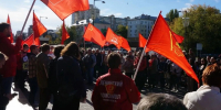 Липецкие коммунисты вышли на митинг из-за выборов - LipetskNews.Ru