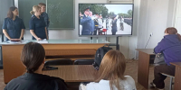 Представители ИК-21 ОУХД и ИК-29 провели профориентационную лекцию для студентов - УФСИН