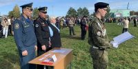 Принятие присяги  кадетами Губернаторского аграрного колледжа - МЧС