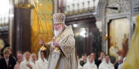 Предстоятель Русской Церкви совершил в Храме Христа Спасителя Литургию с переводом на русский жестовый язык - Епархия