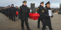 В Долине Славы захоронили останки 75 павших в годы войны бойцов - КП Мурманск