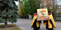 В Никольском соборе Автозаводского благочиния торжественно встретили икону святого великомученика Георгия Победоносца - Нижегородская епархия