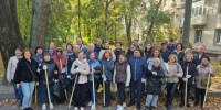 Участие в общегородском субботнике - Управление ветеринарии