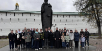 Сотрудники Сергиево-Посадского гарнизона посетили  Свято-Троицкую Сергиеву Лавру - ГУ МЧС МО