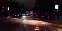 наезд Opel Corsa на пешеходку 10.11.2026, Ак. Петрова, 3, фото ГАИ - О чём Говорит Смоленск