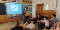 Сегодня проект "Музей в чемодане" побывал в школе №23, где ученики ... - Управление культуры и спорта