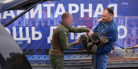 Два автомобиля и гуманитарный груз отправили бойцам из Ленинского округа - Ленинский городской округ