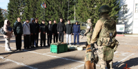 Военнослужащие Росгвардии провели «День призывника» в городе Ангарске - Росгвардия
