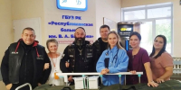 Подарок больнице от байкеров «Старой гвардии» - Республиканская больница им. В.А. Баранова