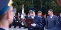 Первокурсники Неклиновской летной школы приняли присягу - Министерство образования