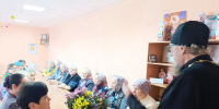 Беседа с участницами Центра активного долголетия в Александровке - Мелекесская епархия