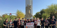 В Красном Маныче прошел час истории, посвященный битве за Кавказ - Туркменский район