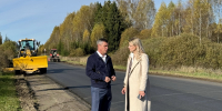 В Лежневском районе завершен ремонт участка сельской дороги на подъезде к районному центру - Департамент дорожного хозяйства и транспорта