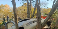 Lexus с шестью людьми улетел в кювет в Анивском районе - News.Astv.Ru