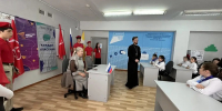 Исполняющий обязанности благочинного Курсавского округа провел просветительскую беседу с учащимися школы села Новый Янкуль - Епархия