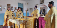 В храме святого апостола и евангелиста Иоанна Богослова села Подлесного отметили престольный праздник - Епархия