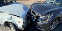 Пожилая пара попала в больницу после аварии с Infiniti в Самаре - Комсомольская Правда Самара