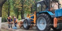 В Брянске косят траву и убирают листву - Комсомольская Правда