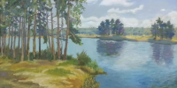Картина Ирины Родионовой. Фото: https://mk.mosreg.ru/ - Туристический портал
