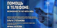Помощь в телефоне: возможности чат-бота МФЦ обсудят в медиацентре ПАИ - InformPskov.Ru