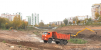 Во Владимире приступили к возведению плотины на территории парка ДТЮ - Телеканал Вариант