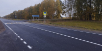 В Брянской области по нацпроекту обновили 8,5 км трассы Брянск – Новозыбков – Трубчевск - Российская Нива
