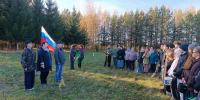В Мари-Турекском районе при поддержке «Единой России» заложили Аллеи Памяти в честь земляков – участников СВО - Единая Россия